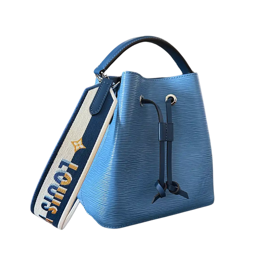 Louis Vuitton Néonoé  BB Epi Leder blau breiter Strap limitiert Fullset / neuwertig Louis Vuitton