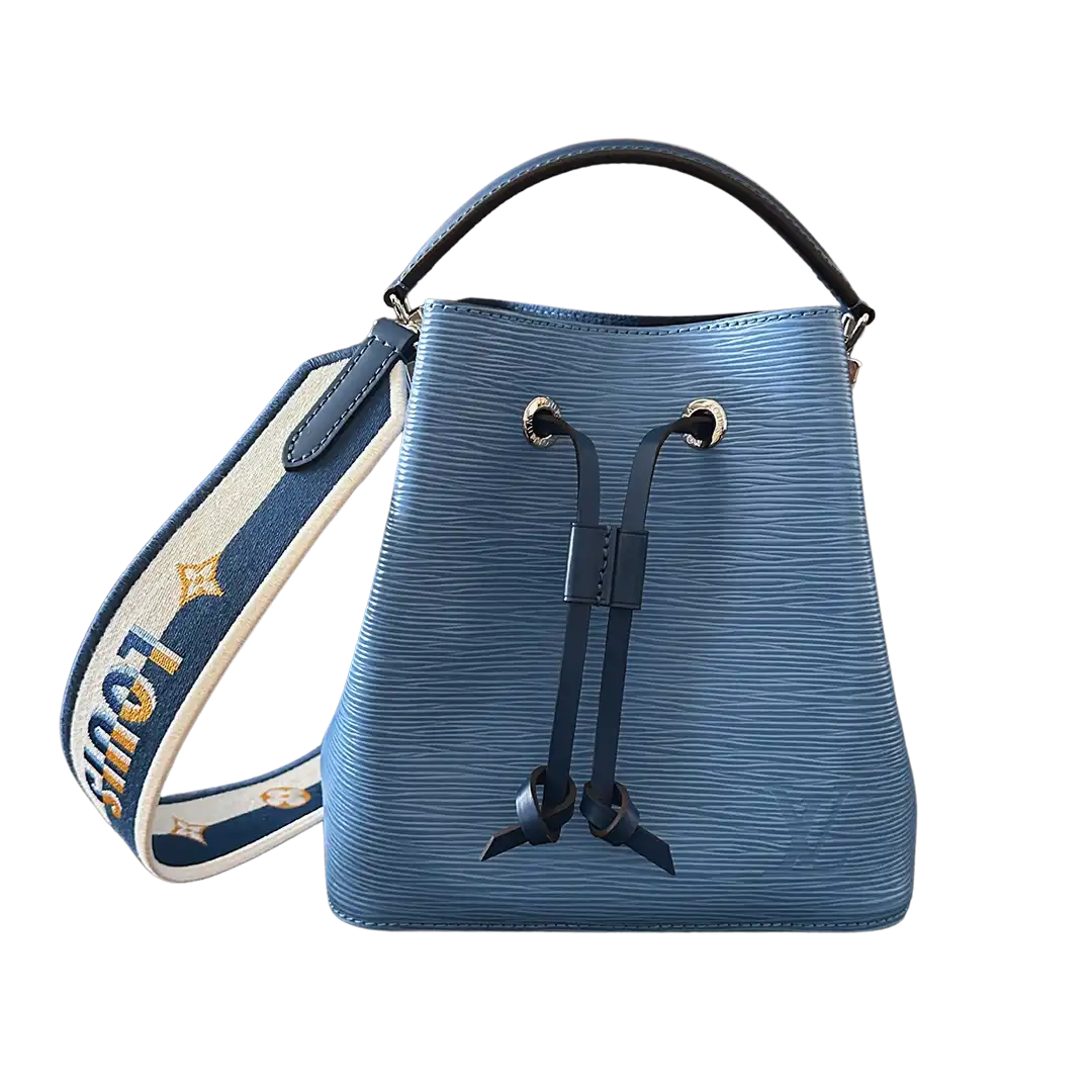 Louis Vuitton Néonoé  BB Epi Leder blau breiter Strap limitiert Fullset / neuwertig Louis Vuitton