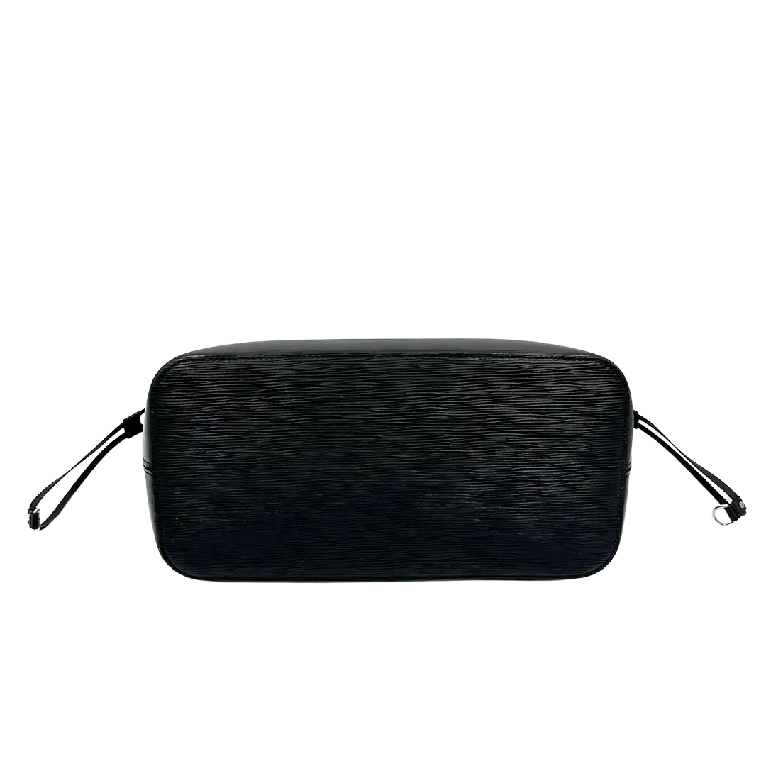Louis Vuitton Neverfull MM Epi Leder schwarz mit Pochette / sehr gut Louis Vuitton