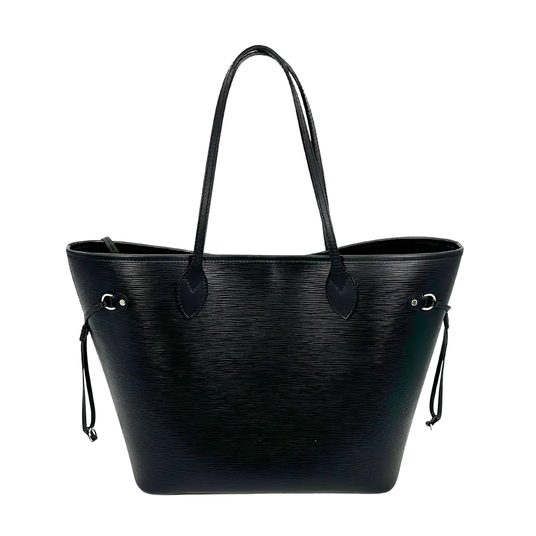 Louis Vuitton Neverfull MM Epi Leder schwarz mit Pochette / sehr gut Louis Vuitton