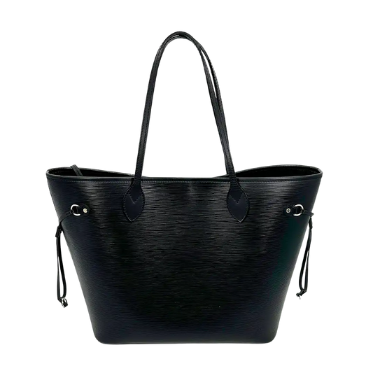 Louis Vuitton Neverfull MM Epi Leder schwarz mit Pochette / sehr gut Louis Vuitton