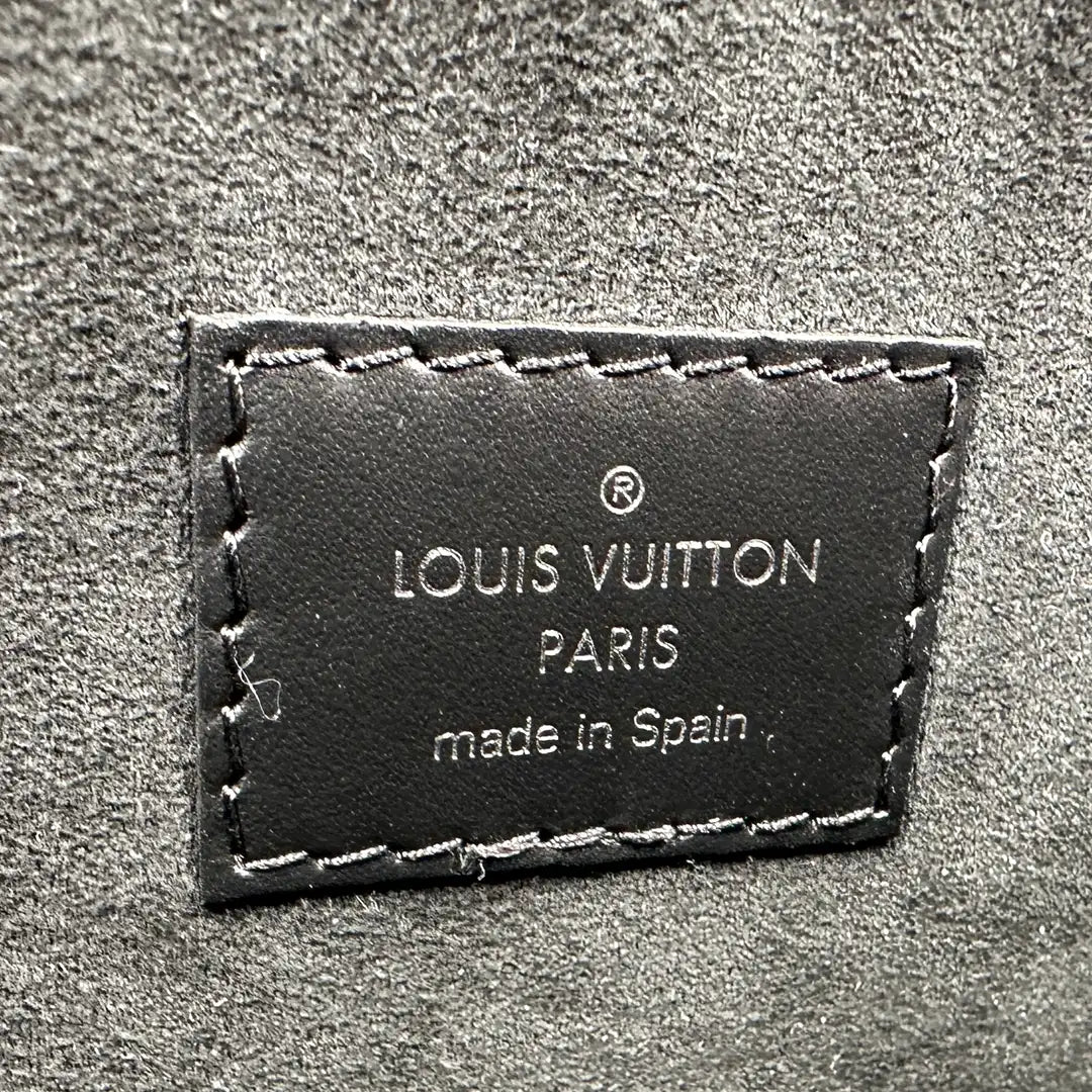 Louis Vuitton Neverfull MM Epi Leder schwarz mit Pochette / sehr gut Louis Vuitton