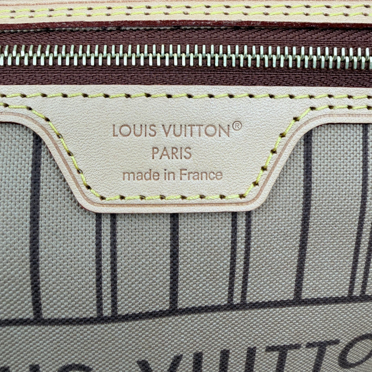 Louis Vuitton Neverfull GM Monogram Canvas Braun mit Pochette – Ansicht 7