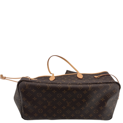 Louis Vuitton Neverfull GM Monogram Canvas Braun mit Pochette – Ansicht 5