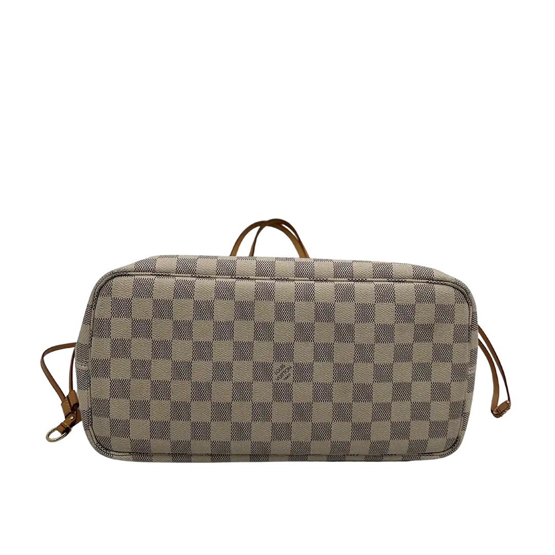 Louis Vuitton Neverfull MM Damier Azur 2018 / sehr gut Louis Vuitton