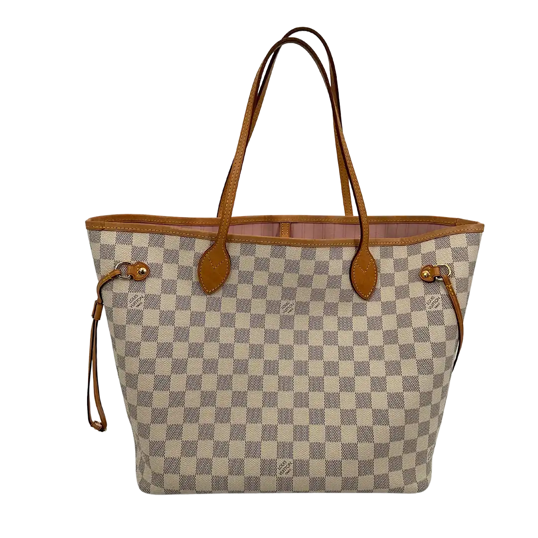 Louis Vuitton Neverfull MM Damier Azur 2018 / sehr gut Louis Vuitton