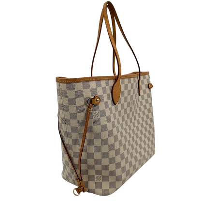 Louis Vuitton Neverfull MM Damier Azur 2018 / sehr gut Louis Vuitton