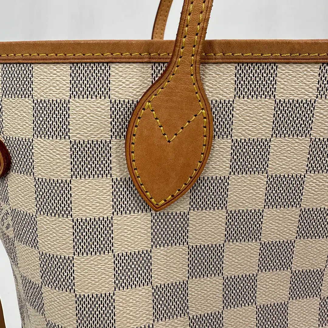 Louis Vuitton Neverfull MM Damier Azur 2018 / sehr gut Louis Vuitton