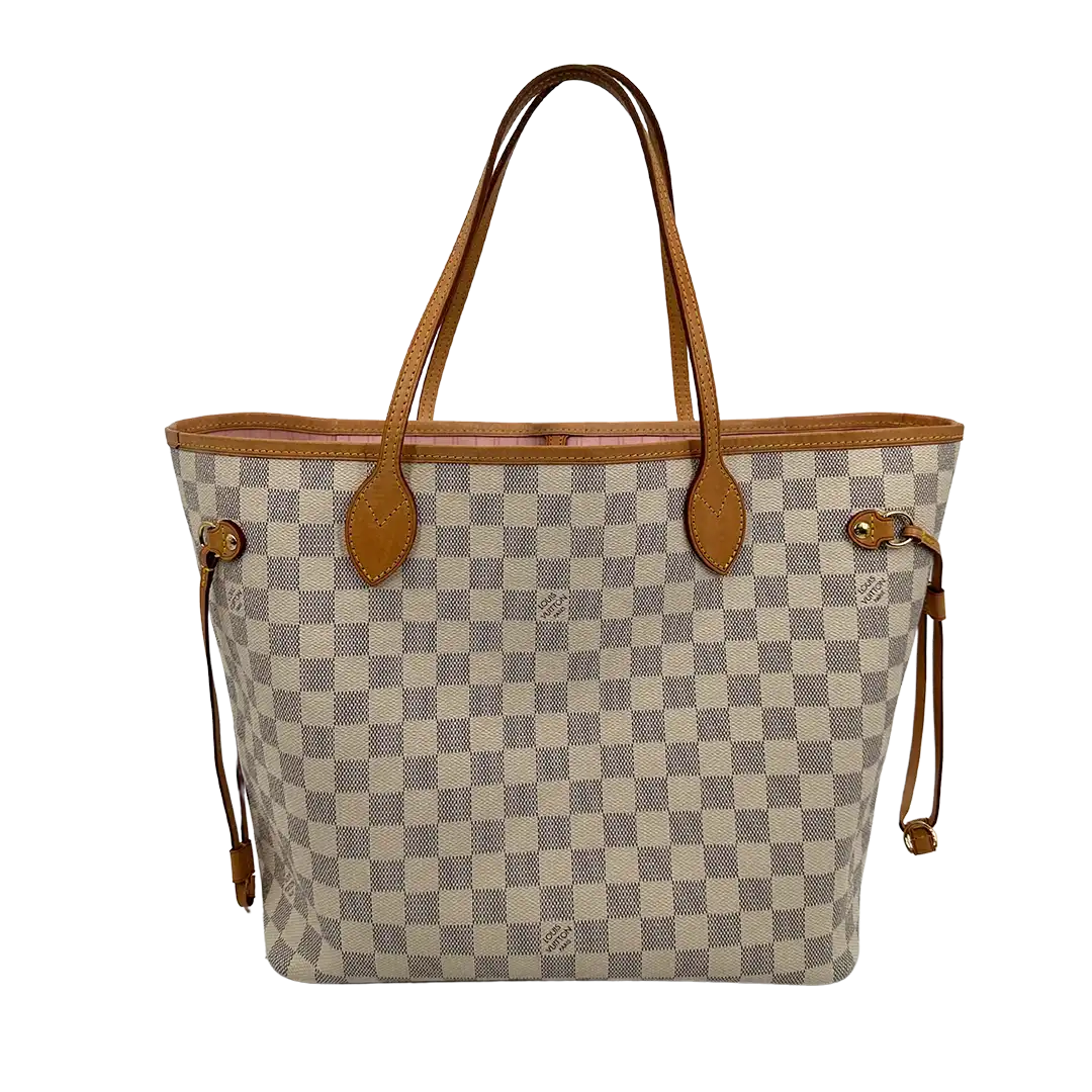 Louis Vuitton Neverfull MM Damier Azur 2018 / sehr gut Louis Vuitton