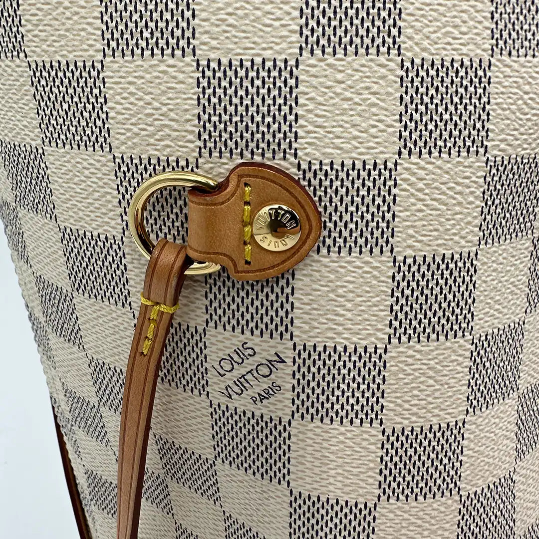 Louis Vuitton Neverfull MM Damier Azur 2018 / sehr gut Louis Vuitton