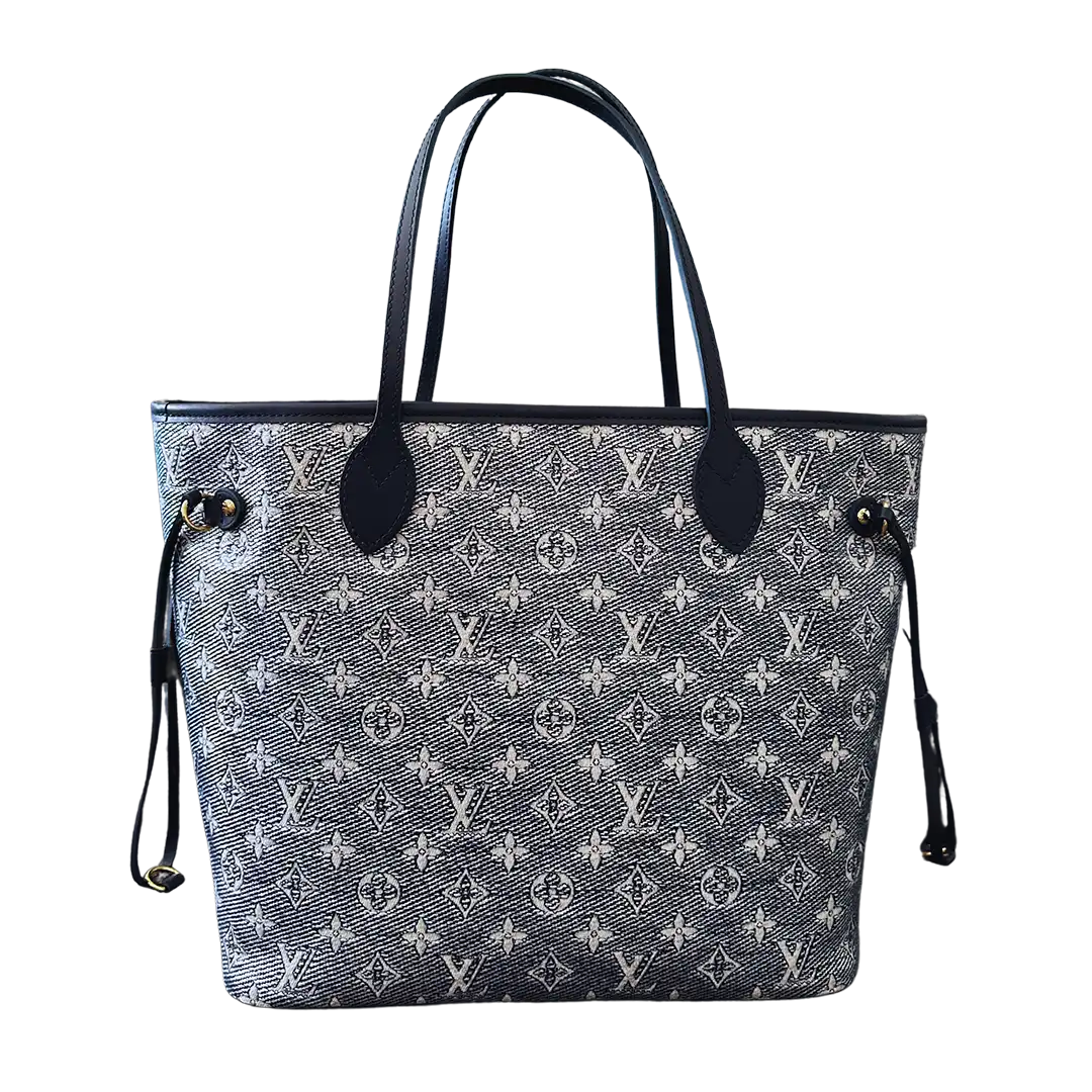 Louis Vuitton Neverfull MM Monoglam dunkelblau M22921 Fullset / neuwertig Louis Vuitton
