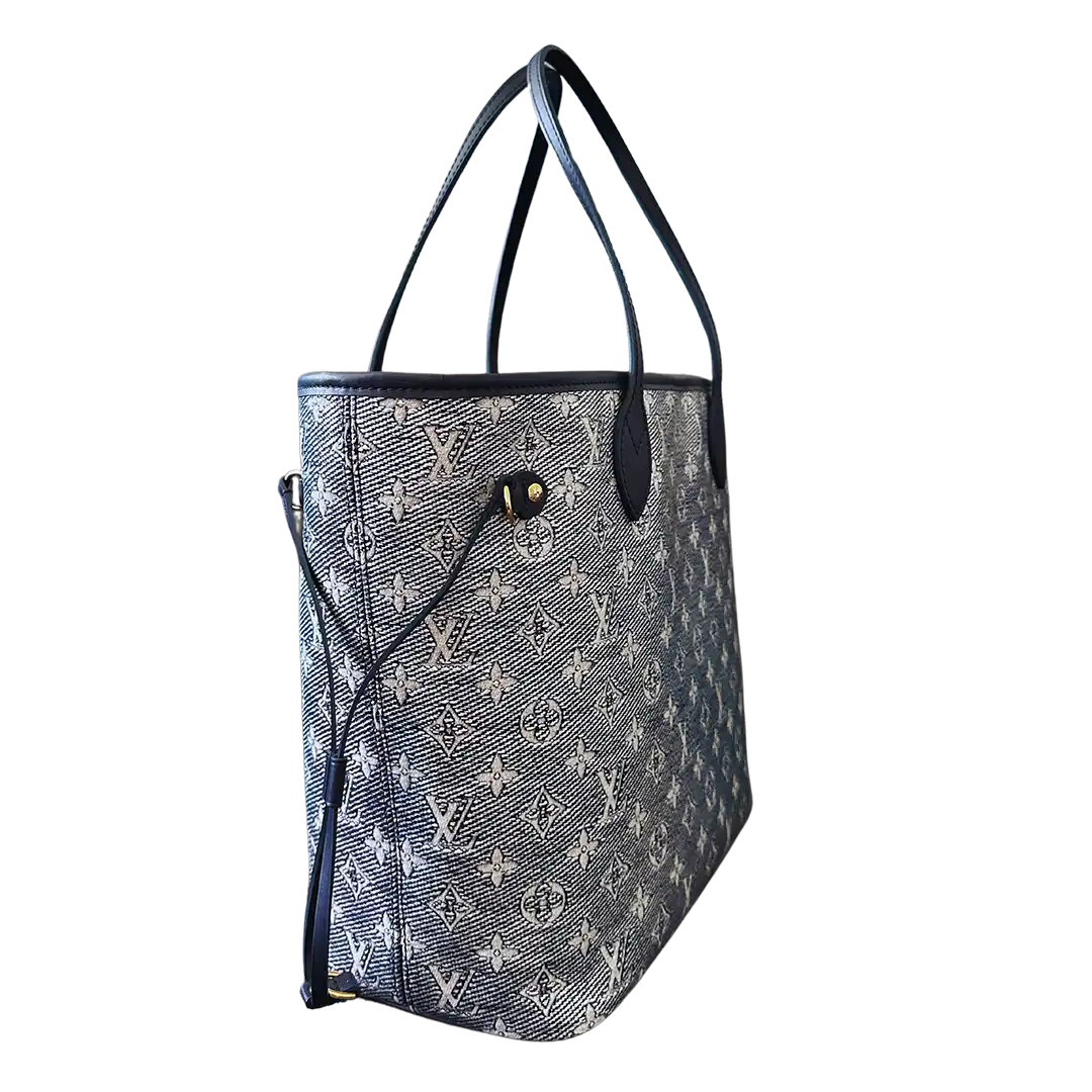 Louis Vuitton Neverfull MM Monoglam dunkelblau M22921 Fullset / neuwertig Louis Vuitton