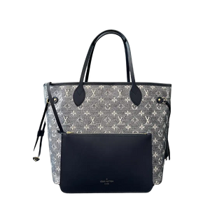 Louis Vuitton Neverfull MM Monoglam donkerblauw M22921