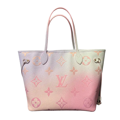 Louis Vuitton Neverfull MM Sunrise Pastell Handtasche Fullset / neuwertig Louis Vuitton