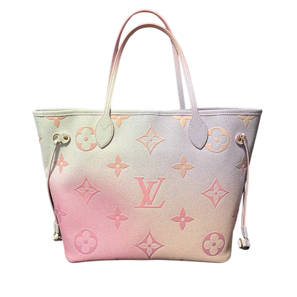 Louis Vuitton Neverfull MM Sunrise Pastell Handtasche Fullset / neuwertig Louis Vuitton