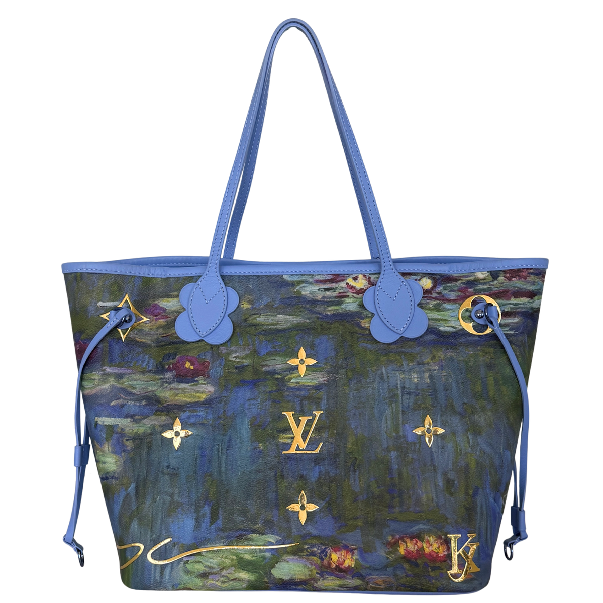 Louis Vuitton x Jeff Koons Neverfull MM Masters Monet Fullset / neuwertig Louis Vuitton