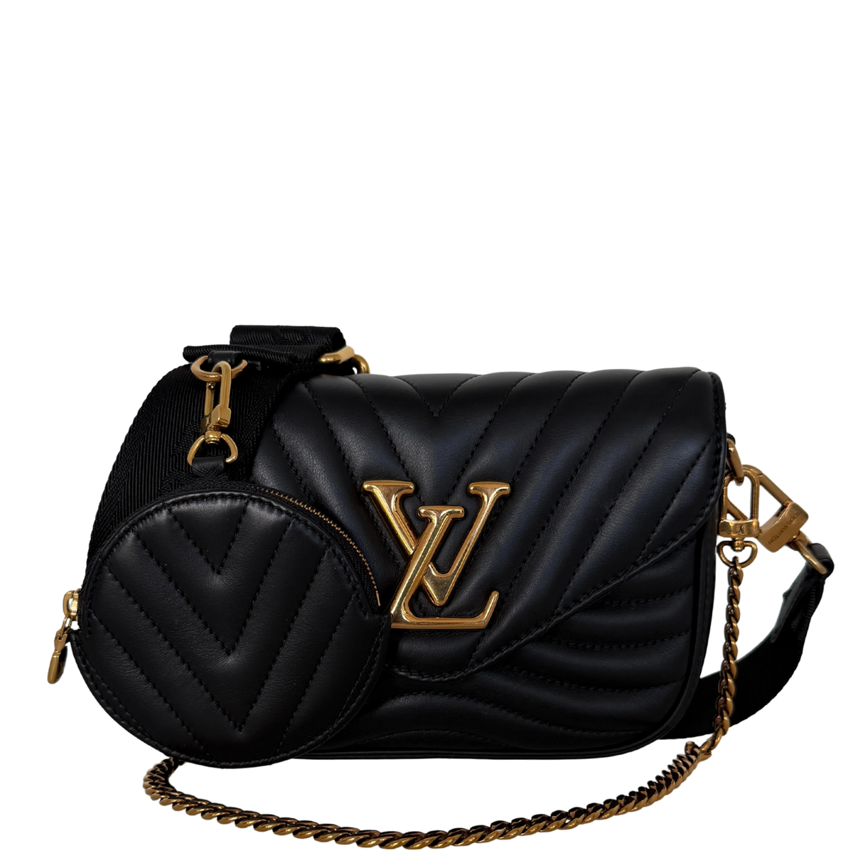 Louis Vuitton New Wave Multi Pochette Leder Fullset / sehr gut Louis Vuitton