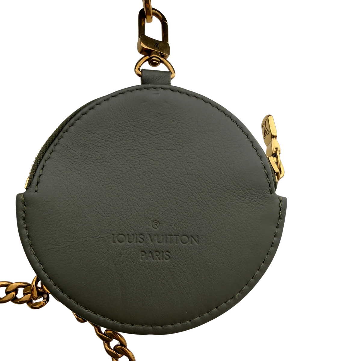 Louis Vuitton New Wave Multi Pochette Leder khaki / neuwertig Louis Vuitton