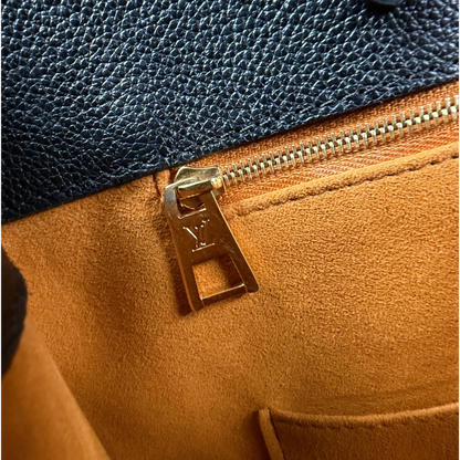 Louis Vuitton OnTheGo MM Monogram Empreinte Leer Zwart Goud