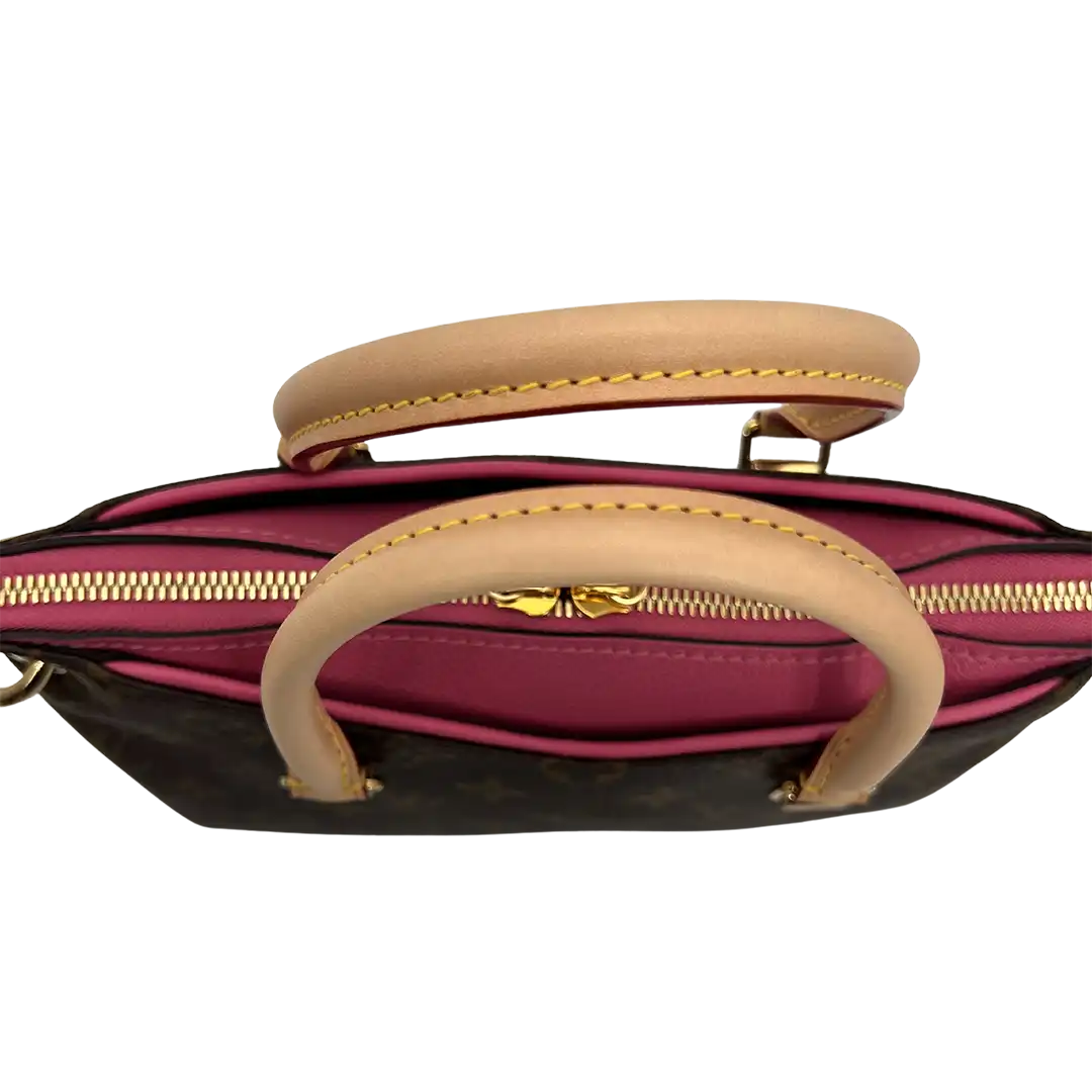 Louis Vuitton Pallas BB Handtasche Monogram Canvas Pink / sehr gut Louis Vuitton