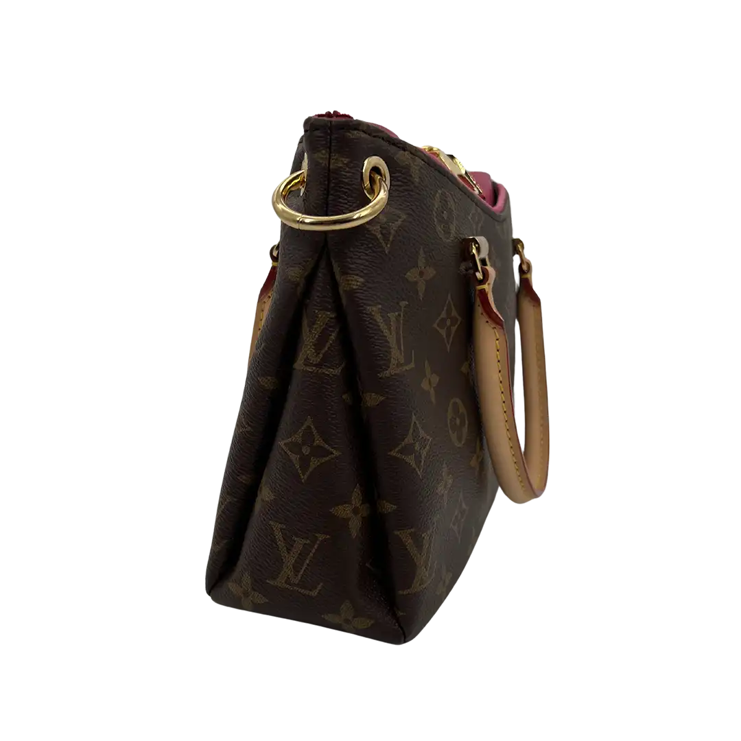 Louis Vuitton Pallas BB Handtasche Monogram Canvas Pink / sehr gut Louis Vuitton