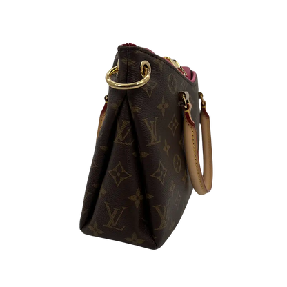 Louis Vuitton Pallas BB Handtasche Monogram Canvas Pink / sehr gut Louis Vuitton