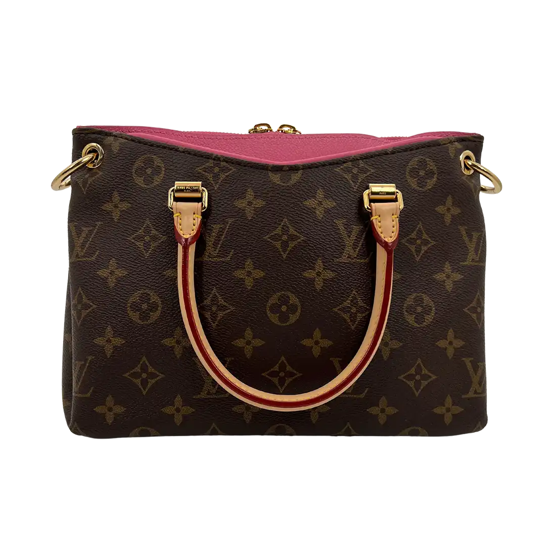 Louis Vuitton Pallas BB Handtasche Monogram Canvas Pink / sehr gut Louis Vuitton