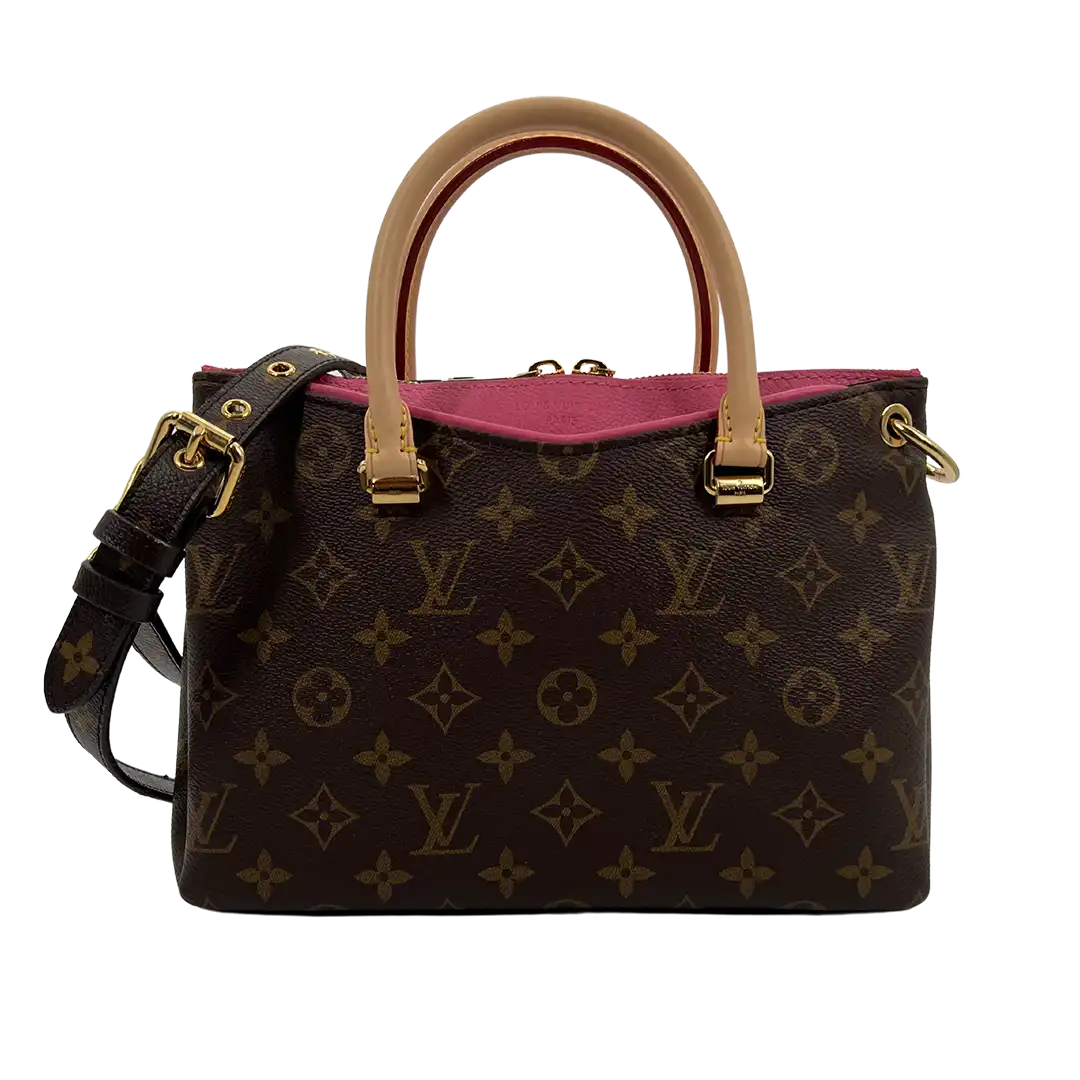 Louis Vuitton Pallas BB Handtasche Monogram Canvas Pink / sehr gut Louis Vuitton