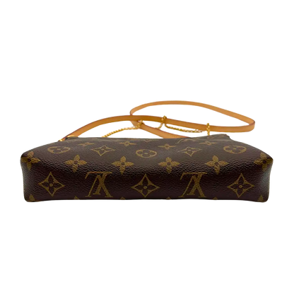 Louis Vuitton Pallas Clutch Marine Monogram Canvas / neuwertig Louis Vuitton