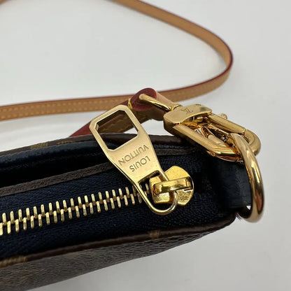Louis Vuitton Pallas Clutch Marine Monogram Canvas / neuwertig Louis Vuitton