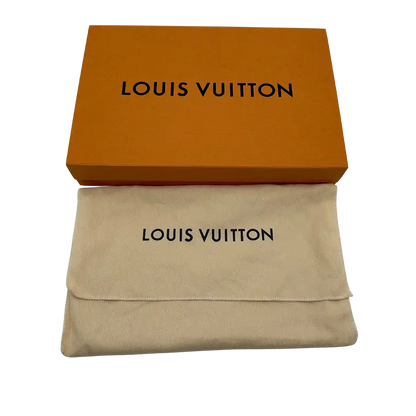 Louis Vuitton Pallas Clutch Marine Monogram Canvas / neuwertig Louis Vuitton