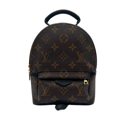 Louis Vuitton Palm Springs Mini Rucksack Monogram Canvas Fullset / sehr gut Louis Vuitton