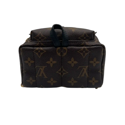 Louis Vuitton Palm Springs Mini Rucksack Monogram Canvas Fullset / sehr gut Louis Vuitton