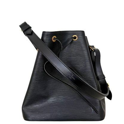 Louis Vuitton Petit Sac Noé Epi Leder Vintage schwarz 1997 / sehr gut Echtheitscheck