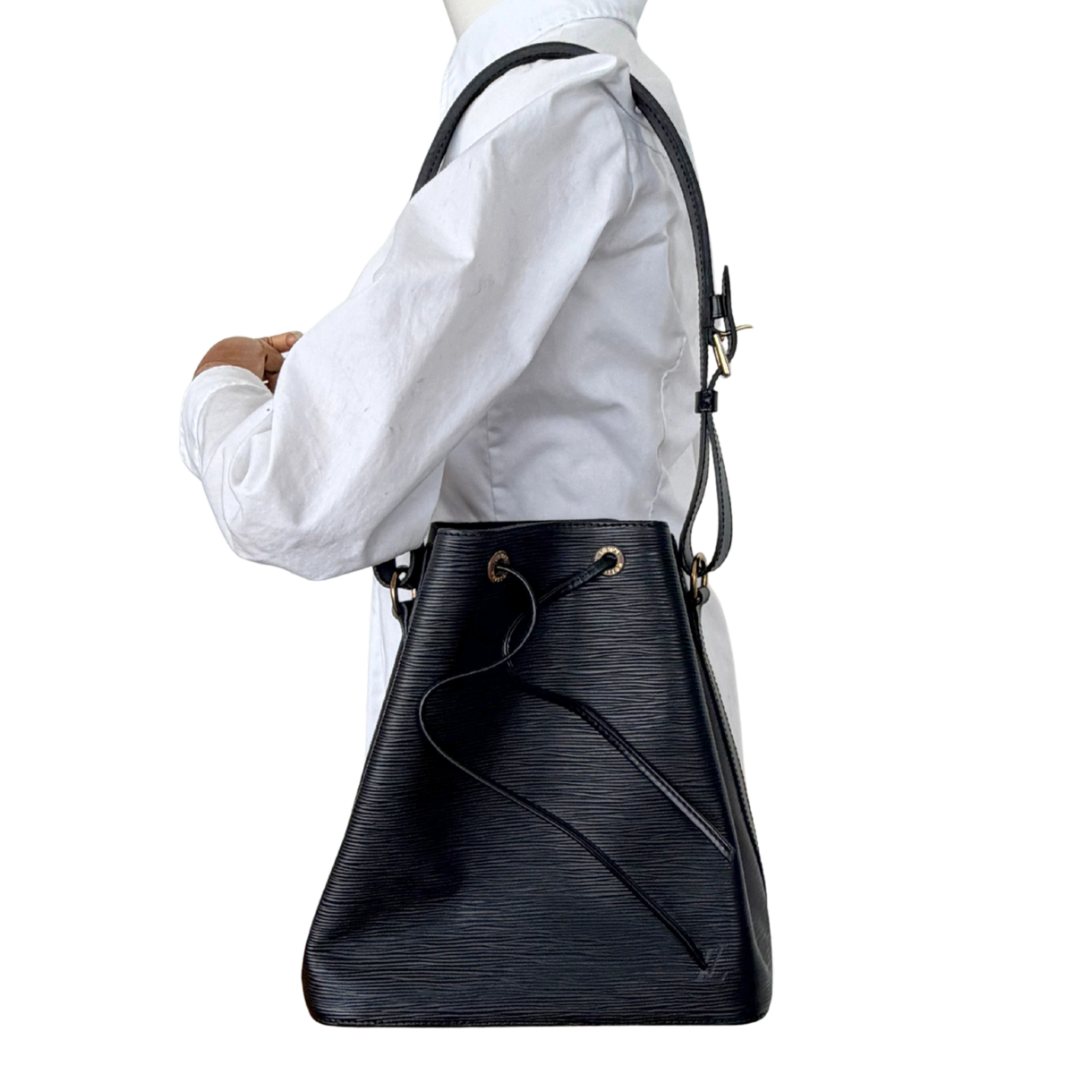 Louis Vuitton Petit Sac Noé Epi Leder Vintage schwarz 1997 / sehr gut Echtheitscheck