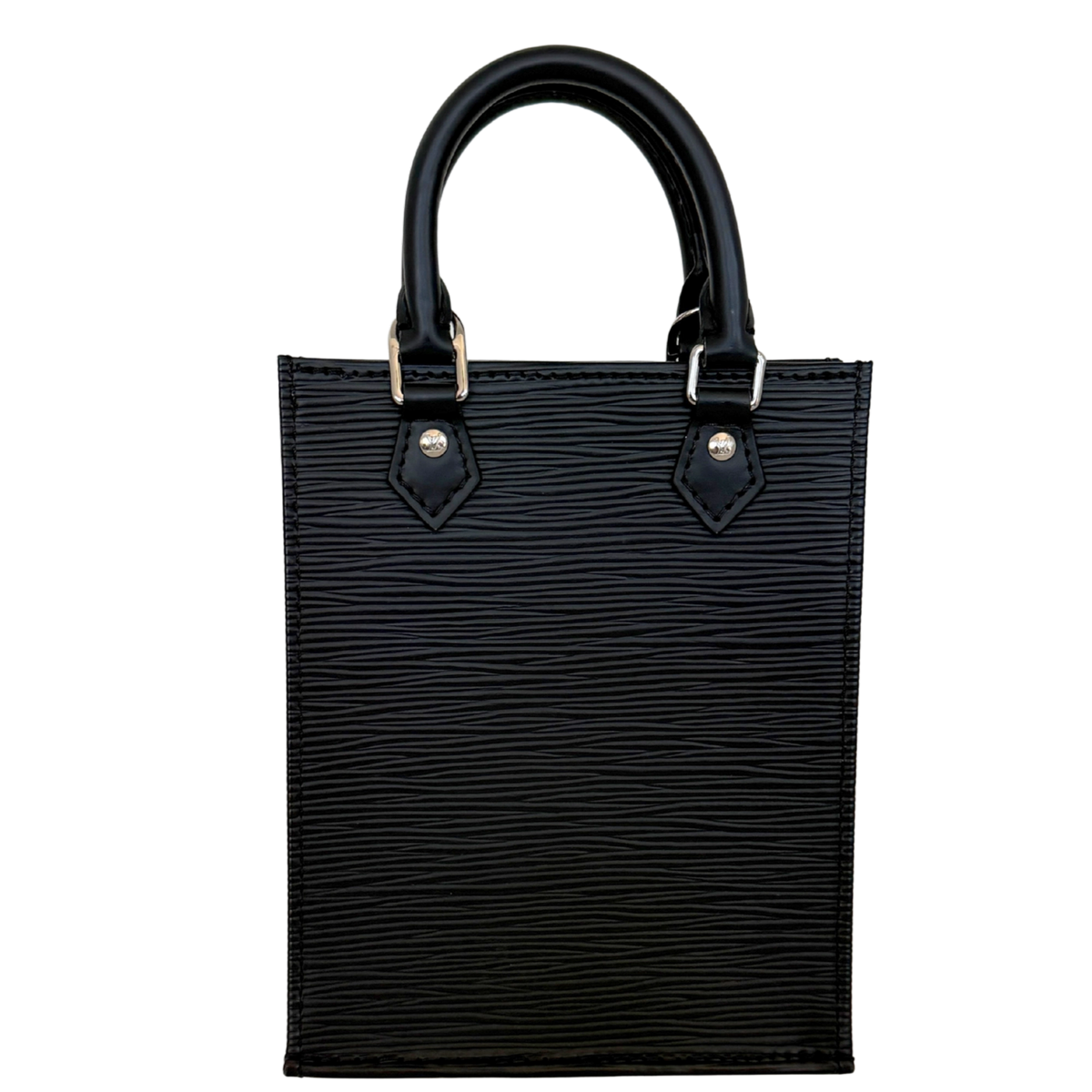 Louis Vuitton Petit Sac Plat Epi Leder schwarz  M81238 Fullset / neuwertig Louis Vuitton