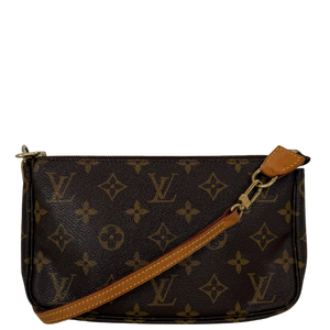 Louis Vuitton Pochette Accessoires Monogram Canvas bruin