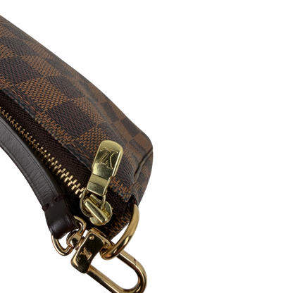 Louis Vuitton Pochette Accessoires Damier Ebène Canvas Braun Gold 2007 Louis Vuitton