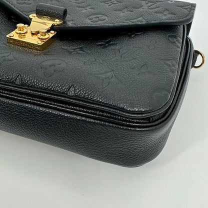 Louis Vuitton Pochette Métis Empreinte Leder schwarz M41487 Fullset / sehr gut Louis Vuitton