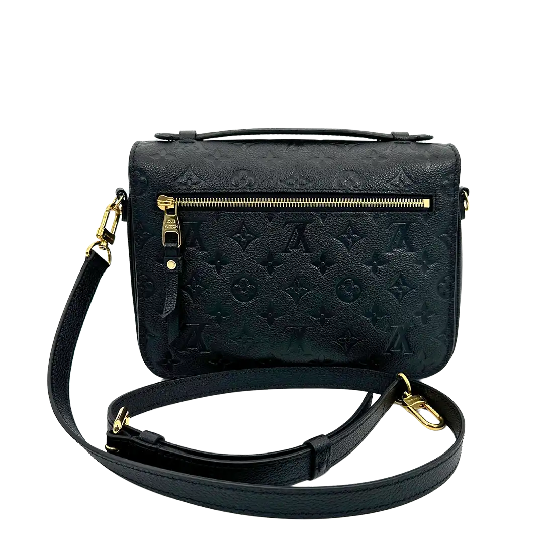 Louis Vuitton Pochette Métis Empreinte Leder schwarz M41487 Fullset / sehr gut Louis Vuitton