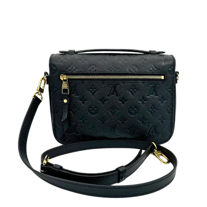 Louis Vuitton Pochette Métis Empreinte Leder schwarz M41487 Fullset / sehr gut Louis Vuitton
