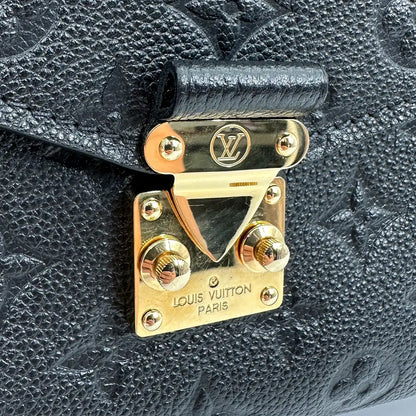Louis Vuitton Pochette Métis Empreinte Leder schwarz M41487 Fullset / sehr gut Louis Vuitton