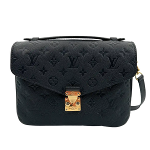 Louis Vuitton Pochette Métis Empreinte leer zwart M41487
