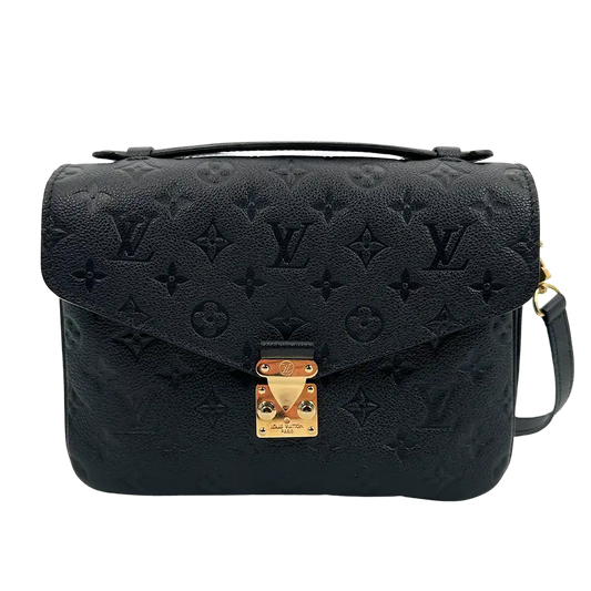 Louis Vuitton Pochette Métis Empreinte Leder schwarz M41487 Fullset / sehr gut Louis Vuitton