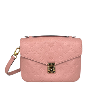 Louis Vuitton Pochette Métis Empreinte leer M44018 Poudre roze