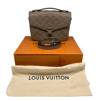 Louis Vuitton Pochette Métis Empreinte Leder tourterelle Fullset / neu Louis Vuitton