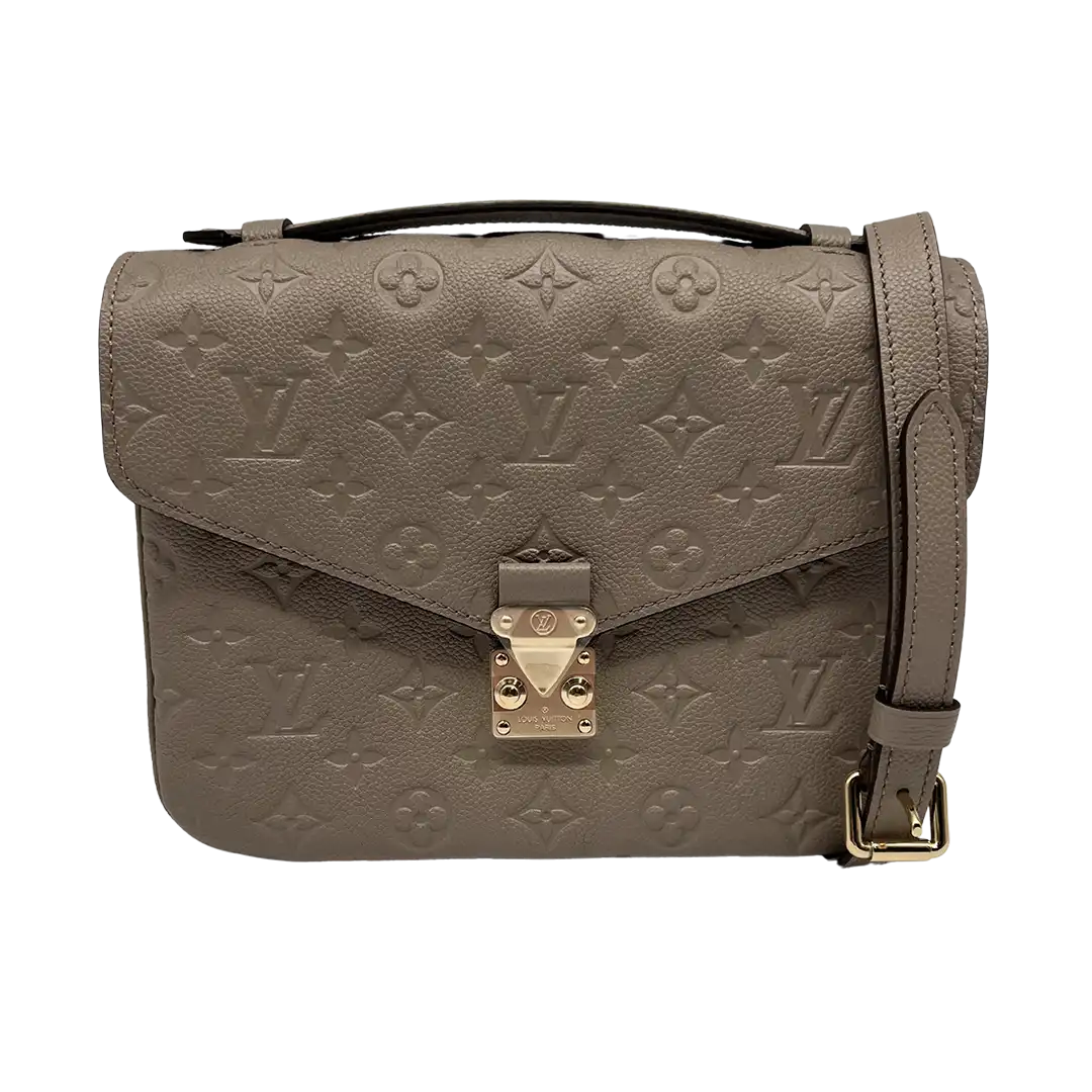 Louis Vuitton Pochette Métis Empreinte Leder tourterelle Fullset / neu Louis Vuitton