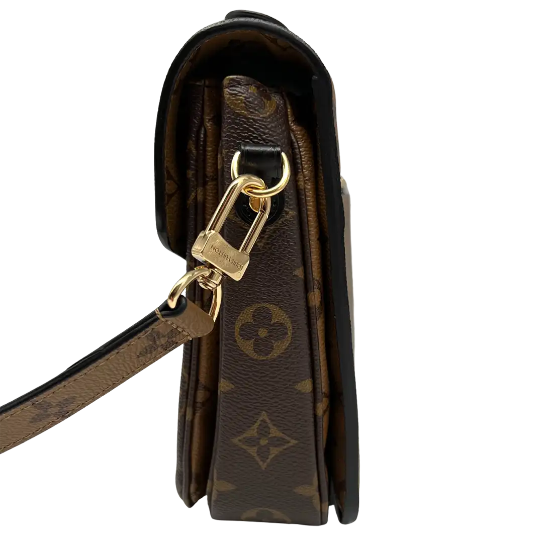 Louis Vuitton Pochette Métis Monogram Reverse Canvas Fullset / ungetragen Louis Vuitton