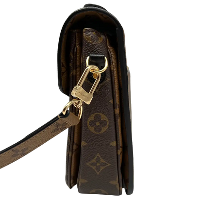 Louis Vuitton Pochette Métis Monogram Reverse Canvas Fullset / ungetragen Louis Vuitton