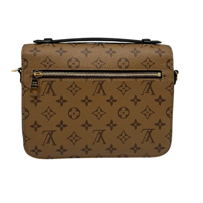Louis Vuitton Pochette Métis Monogram Reverse Canvas Fullset / ungetragen Louis Vuitton